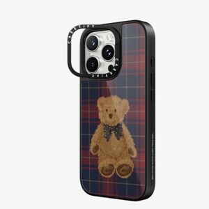 casetify - Teddy Bear Plaid - iPhone 16 pro